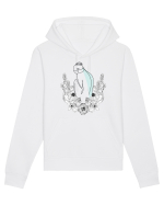 Silueta in Flori Feminin Hanorac Unisex Drummer