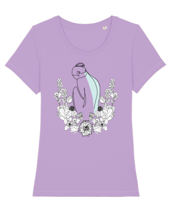 Silueta in Flori Feminin Lavender Dawn