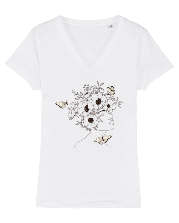 Dream Head Butterfly White