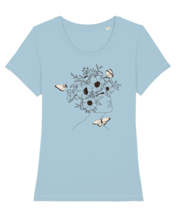 Dream Head Butterfly Sky Blue