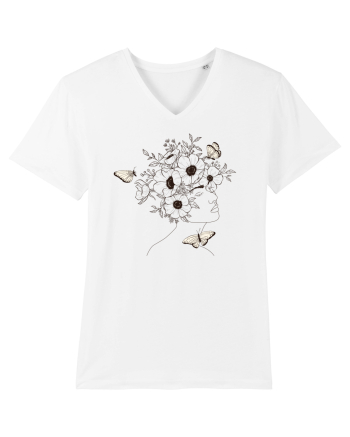 Dream Head Butterfly White