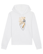 Silueta FLoral Gold Hanorac Unisex Drummer