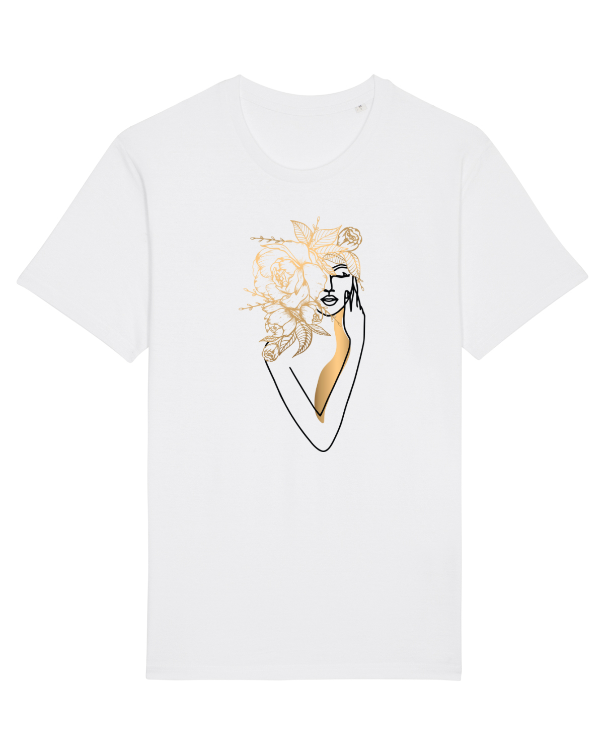 Tricou mânecă scurtă Unisex Rocker White