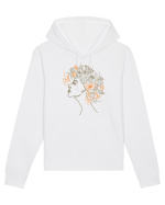 Floral Hair Hanorac Unisex Drummer