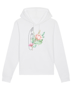 Floral Hand Hanorac Unisex Drummer