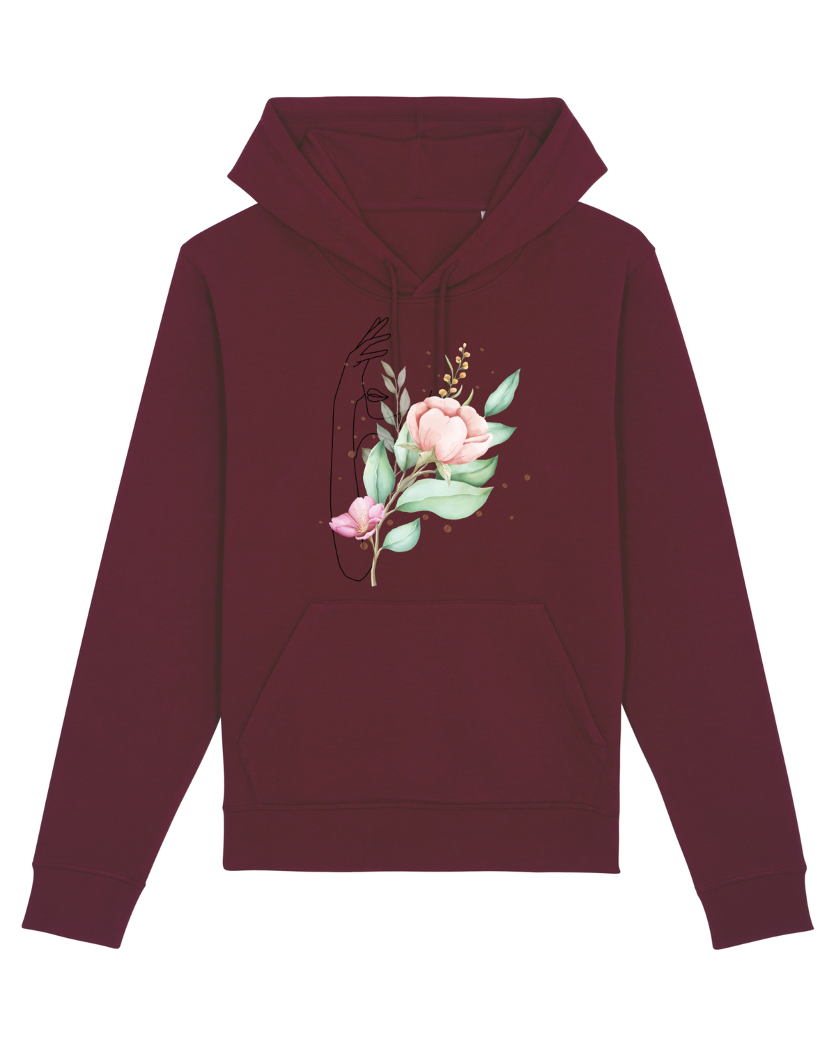 Hanorac Unisex Drummer Burgundy