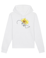 Sunflower Head Feminin Hanorac Unisex Drummer
