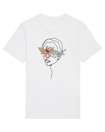 Floral Head Hibiscus White