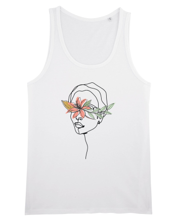 Floral Head Hibiscus White