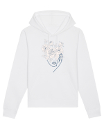 Floral Head Lips Hanorac Unisex Drummer