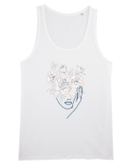 Floral Head Lips Maiou Bărbat Runs