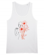 Floral Back Feminin Maiou Bărbat Runs