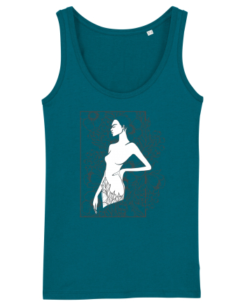 Floral Side Feminin Ocean Depth
