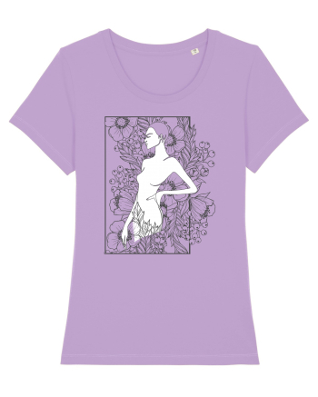 Floral Side Feminin Lavender Dawn