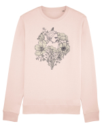 Silueta in Flori Back Bluză mânecă lungă Unisex Rise