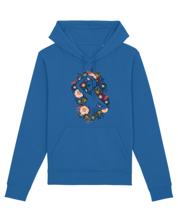 Colorful Feminin Back Royal Blue