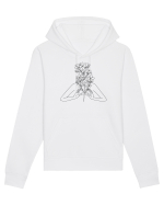 Floral Head Feminin Hanorac Unisex Drummer