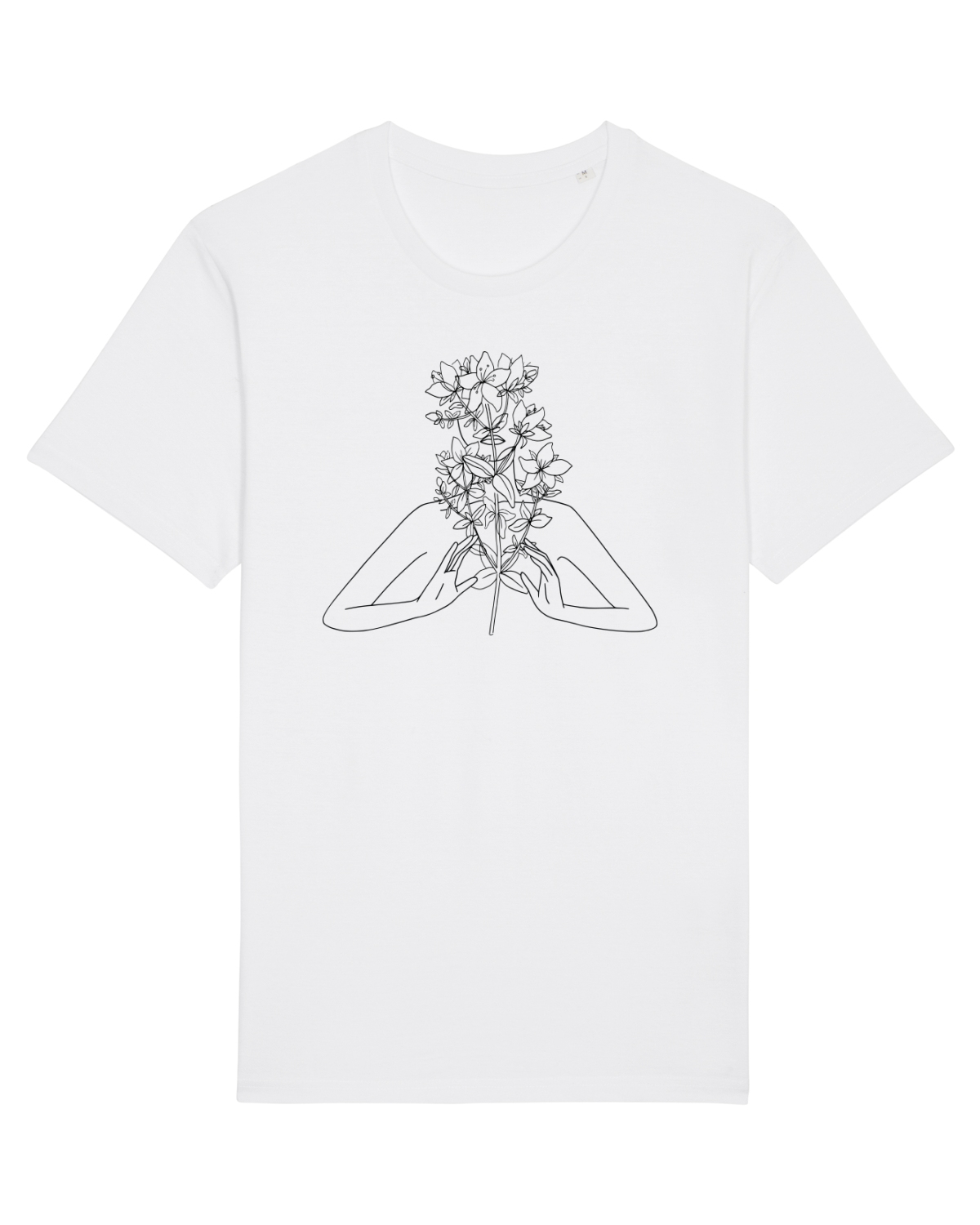 Tricou mânecă scurtă Unisex Rocker White