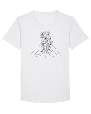 Floral Head Feminin White
