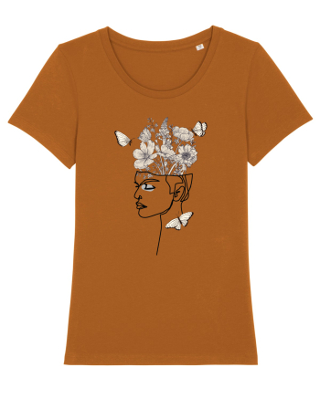Butterfly Head Feminin Roasted Orange