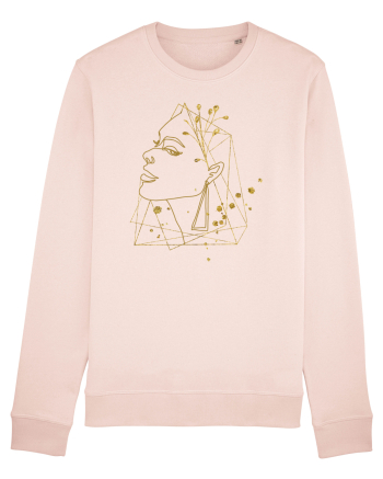 Gold Abstract Feminin Candy Pink