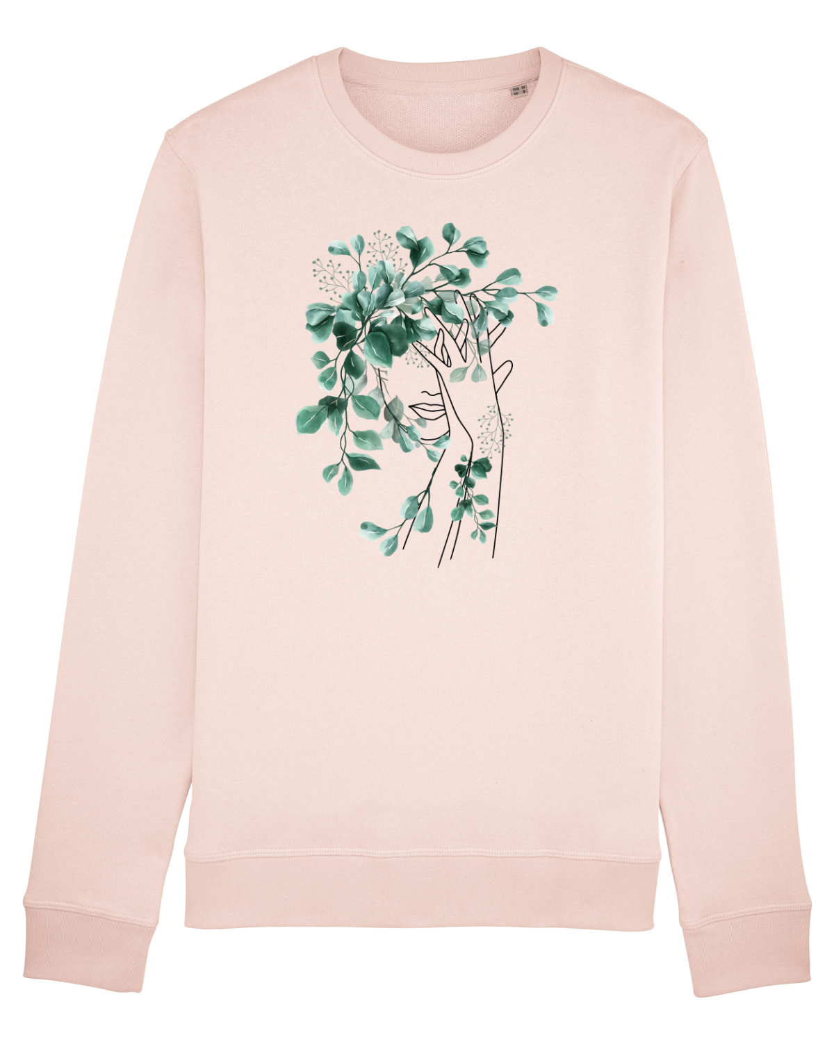 Bluză mânecă lungă Unisex Rise Candy Pink