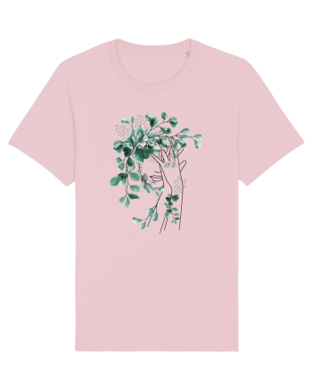 Green Head Feminin Cotton Pink