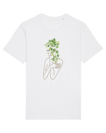 Silueta Green Feminin Tricou mânecă scurtă Unisex Rocker