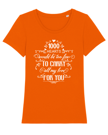 1000 de Inimi Bright Orange
