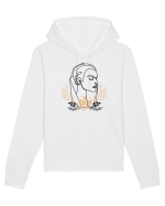 Orange Floral Head Hanorac Unisex Drummer