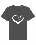 Horse Heart Tricou mânecă scurtă Unisex Rocker