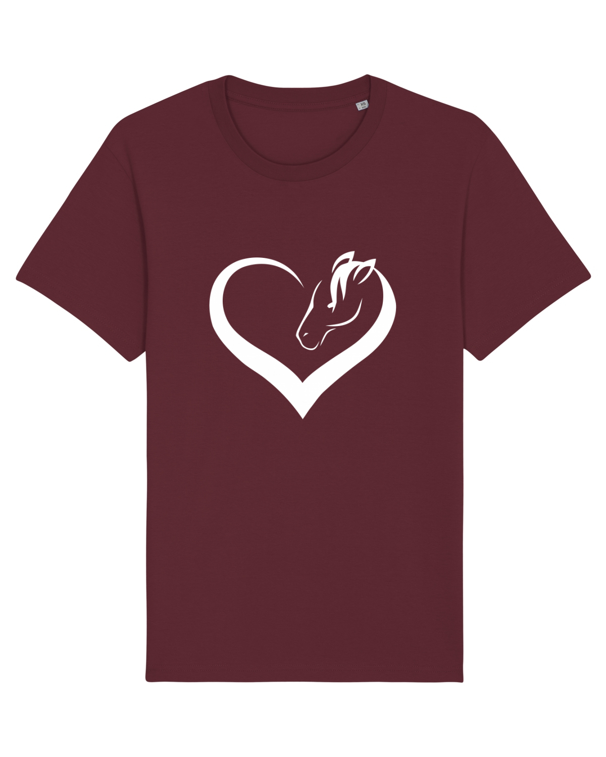 Tricou mânecă scurtă Unisex Rocker Burgundy