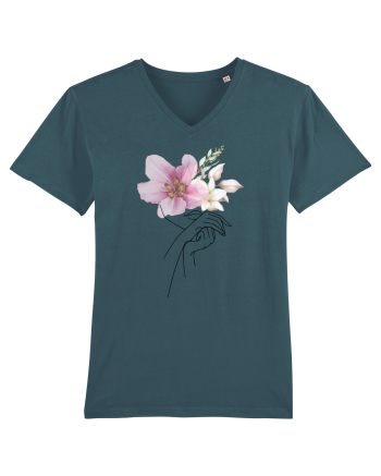 Pink Floral Hands Stargazer