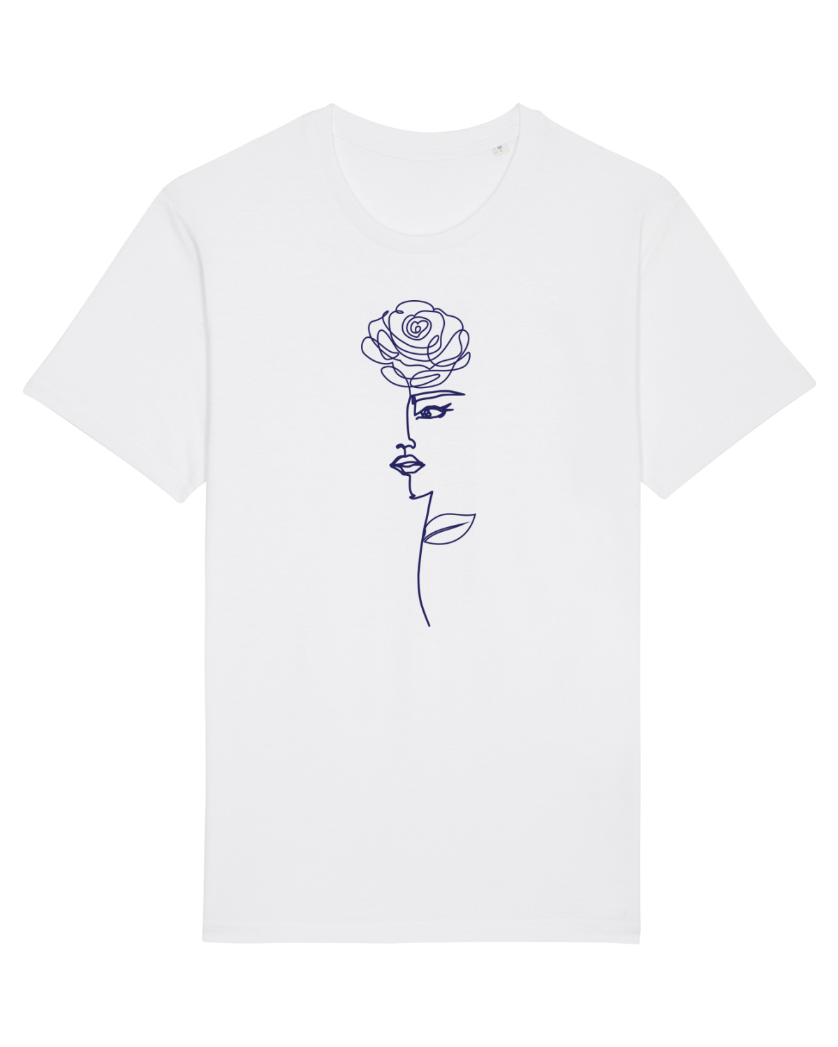 Tricou mânecă scurtă Unisex Rocker White