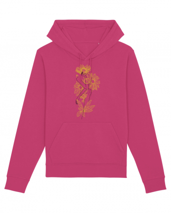 Silueta Floral Yellow Raspberry