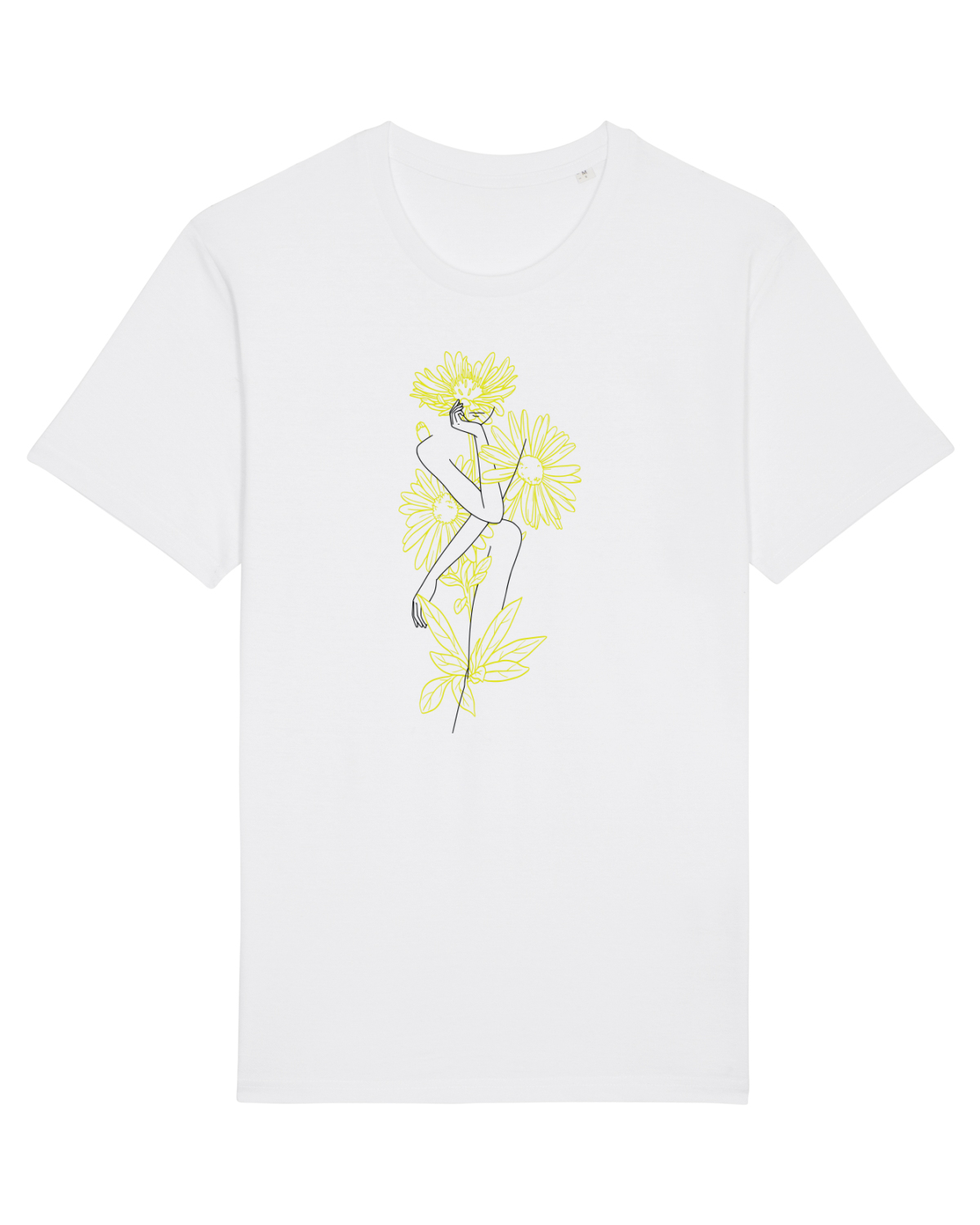Tricou mânecă scurtă Unisex Rocker White