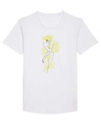 Silueta Floral Yellow White