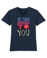 Addicted to You Tricou mânecă scurtă guler V Bărbat Presenter