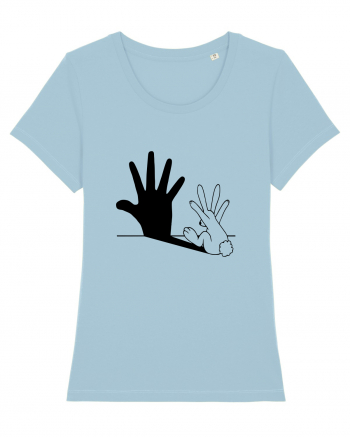 Bunny Shadow Sky Blue