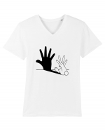 Bunny Shadow Tricou mânecă scurtă guler V Bărbat Presenter