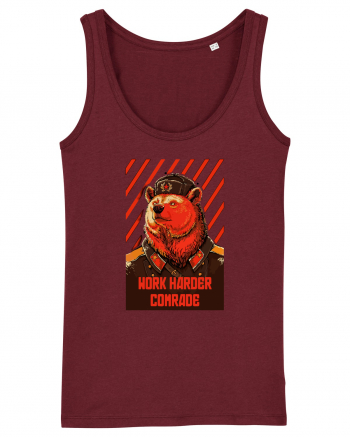 Comrade Bear Burgundy