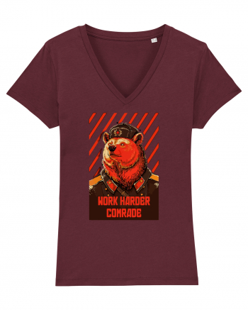 Comrade Bear Burgundy