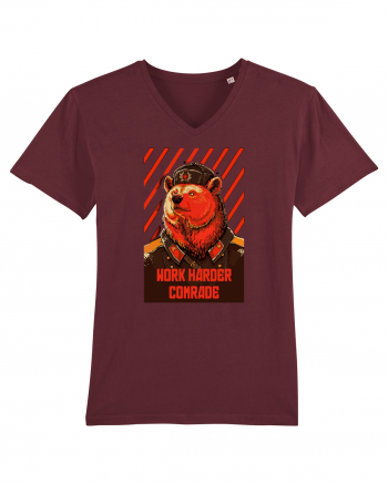 Comrade Bear Burgundy