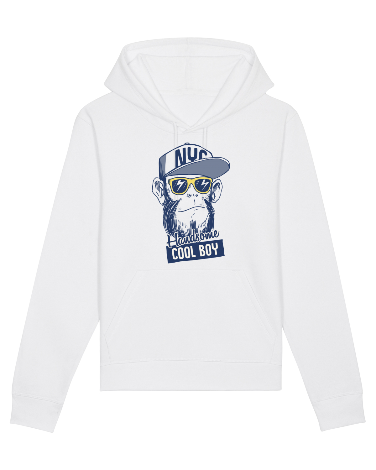 Hanorac Unisex Drummer White