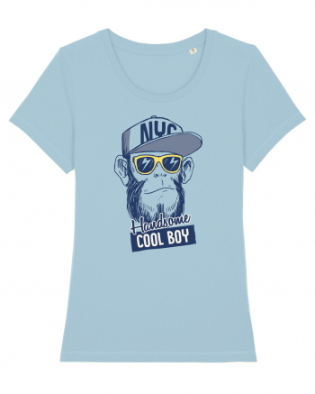 Cool Boy Monkey Sky Blue
