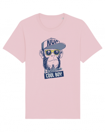 Cool Boy Monkey Cotton Pink