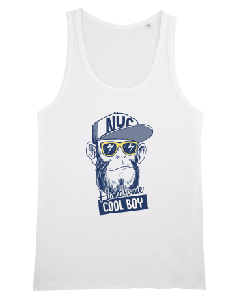 Cool Boy Monkey White