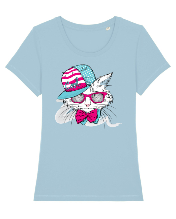 Cool Cat Sky Blue