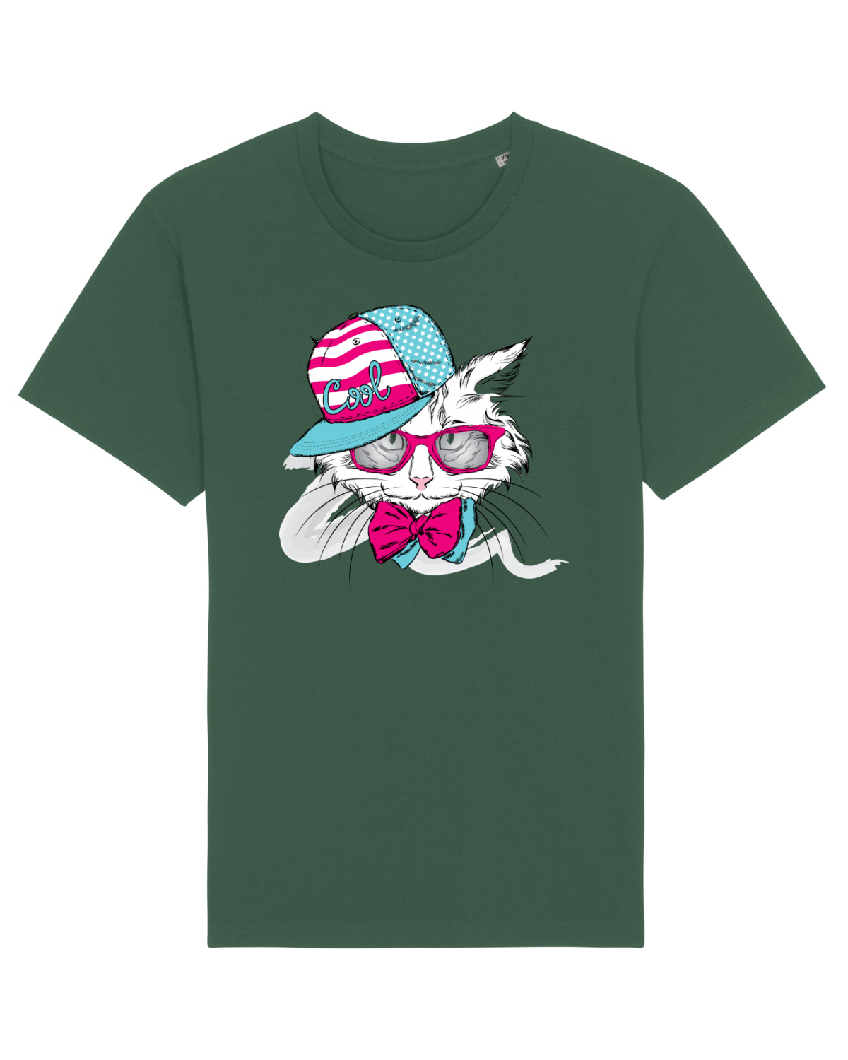 Tricou mânecă scurtă Unisex Rocker Bottle Green