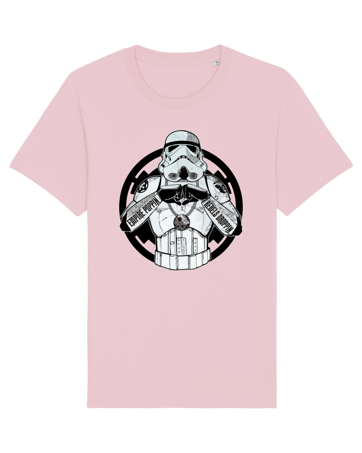Tricou mânecă scurtă Unisex Rocker Cotton Pink
